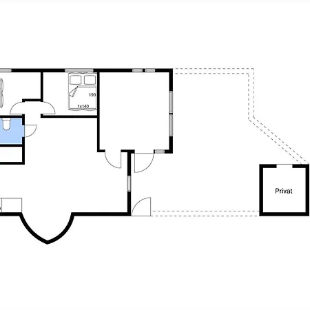 1303-thisted-fiskervej-47 Σπίτι διακοπών Thisted